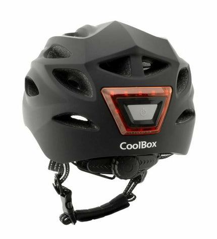 Black CoolBox COO-CASC02-L scooter hoes for electric scooters, designed for urban mobility and outdoor protection.