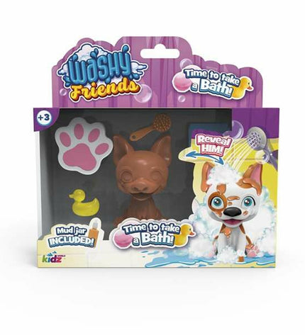 Soft plush toy from Washy Friends collection by BigBuy Kids, featuring colorful fabric and adorable animal design.
