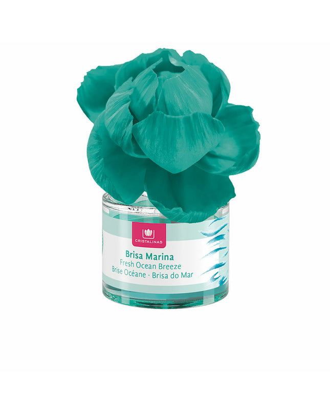 Cristalinas Zeewind Bloem scented air freshener in a 40 ml bottle, decorative home fragrance for house and kitchen.