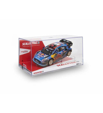 Scalextric Ford Puma WRC remote control toy car with Kenya mud effect, 1:32 scale, designed for racing and play.