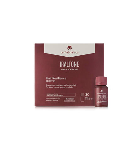 Iraltone IRALTONE ORAL dietary supplement bottle in a health and personal care setting, featuring the product label and cap.