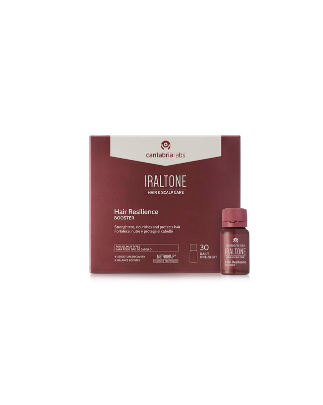Iraltone IRALTONE ORAL dietary supplement bottle in a health and personal care setting, featuring the product label and cap.