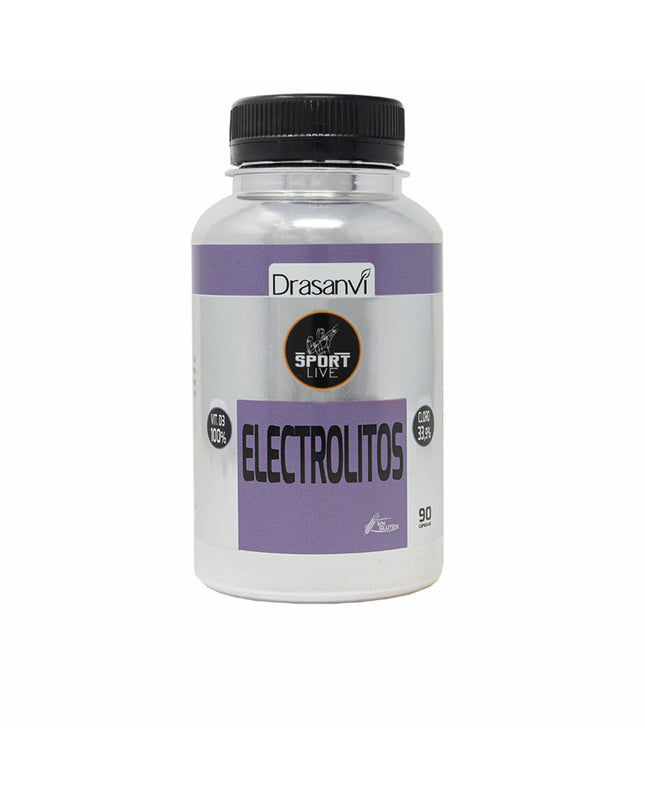 Drasanvi Multivitamine Electrolitos supplement box with 90 servings, health and personal care, vitamins, minerals, and electrolytes.