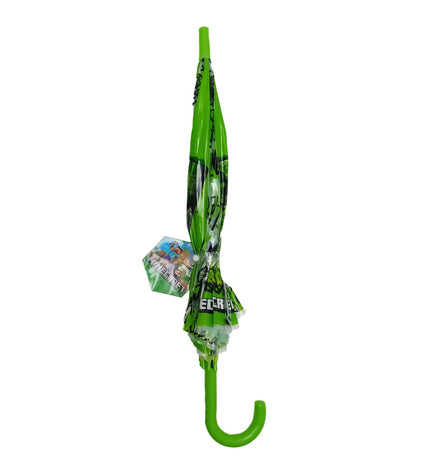 Multicolour Minecraft TNT umbrella for luggage, 76 cm diameter, featuring a vibrant Minecraft Tnt design.