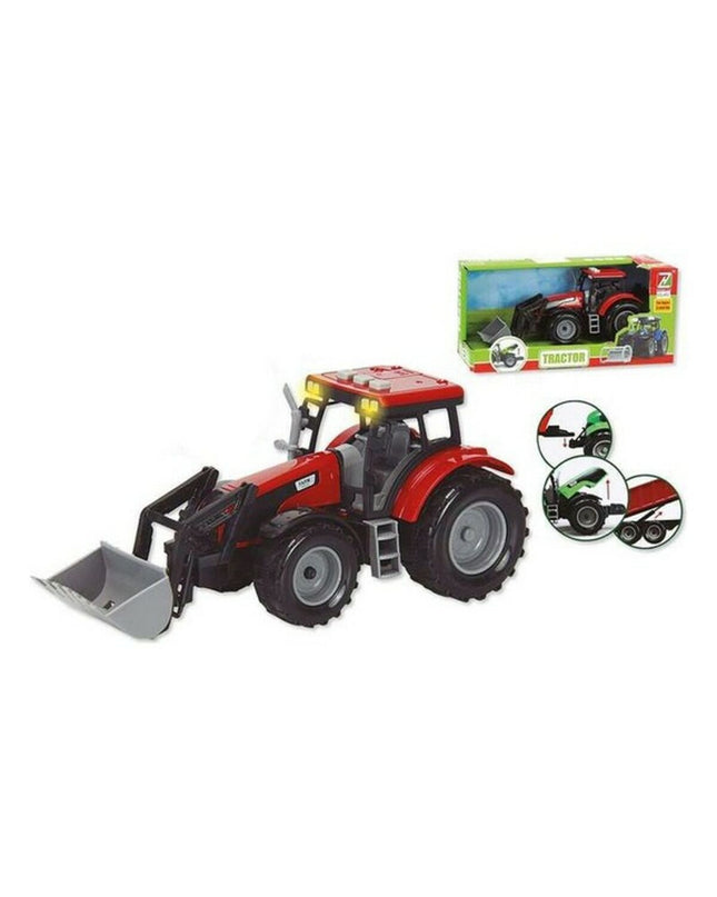 BigBuy Fun tractor toy in 1:32 scale, measuring 14 x 29 x 11 cm, detailed plastic construction for children’s play.