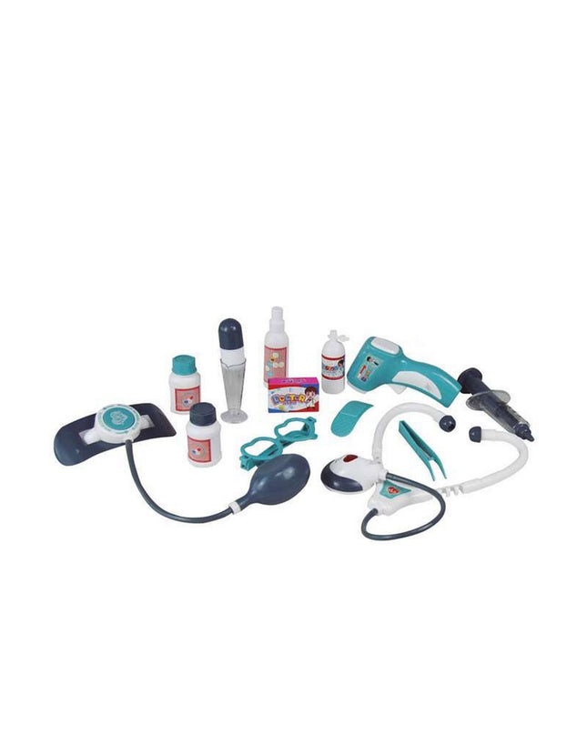 BigBuy Fun toy doctor’s kit with accessories, light-up features, 29x27x7.5cm for pretend play and role-playing fun.