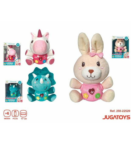 Soft plush toy knuffel from BigBuy Fun, 17 cm size, perfect for kids, featuring a cute, cuddly design in vibrant colors.