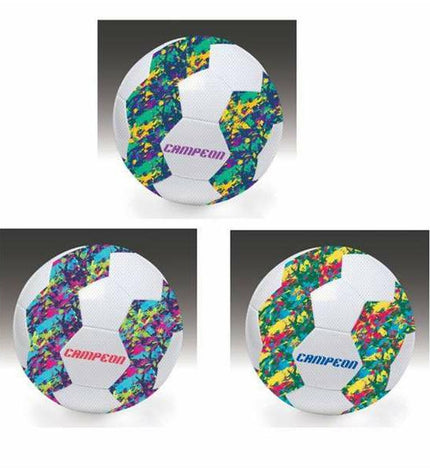 BigBuy Sport football for outdoor play, featuring classic design with black and white panels on a grassy field.