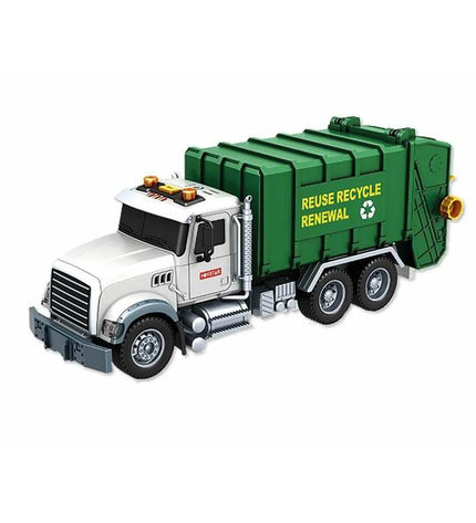 Colorful BigBuy Fun toy vuilniswagen with detailed truck design, perfect for children's play and imaginative vehicle adventures.