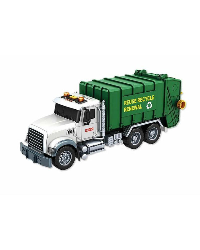 Colorful BigBuy Fun toy vuilniswagen with detailed truck design, perfect for children's play and imaginative vehicle adventures.