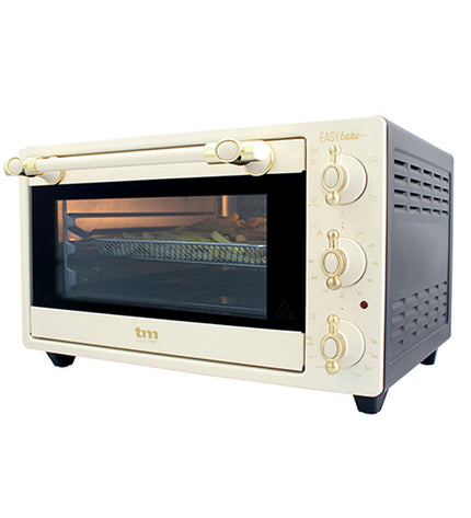 TM Electron Frituurmachine 1500W with compact size, stainless steel exterior, and control dial for home kitchen use.