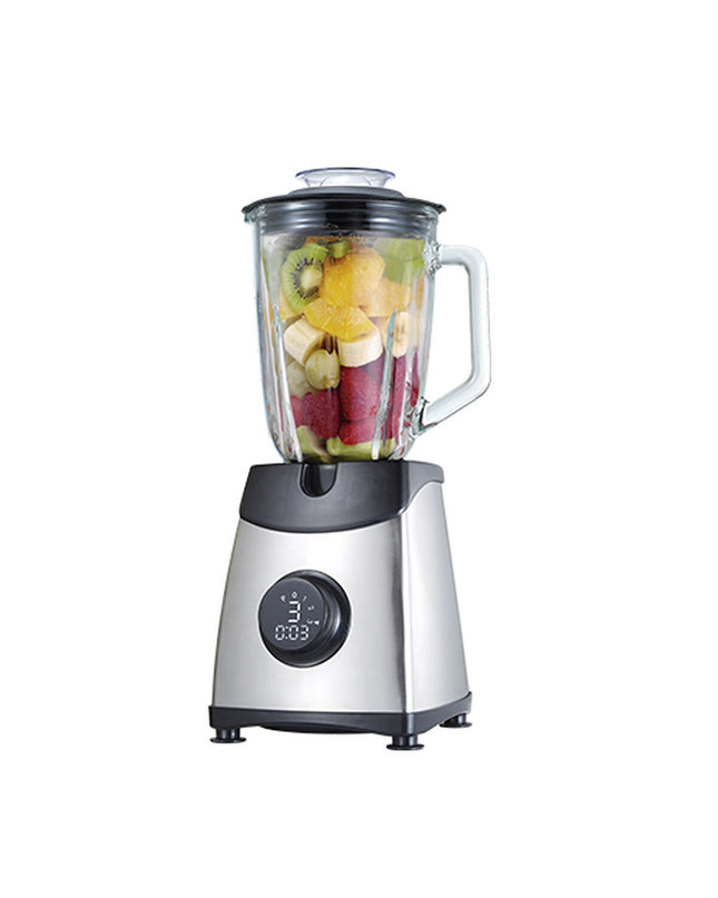 TM Electron 500W mixer with 1.5L capacity, compact electric kitchen appliance for mixing and blending ingredients.