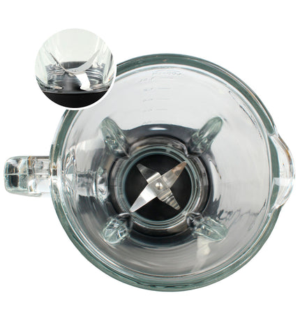 TM Electron 500W small kitchen mixer with 1.5L bowl, compact electric appliance for baking and cooking tasks.