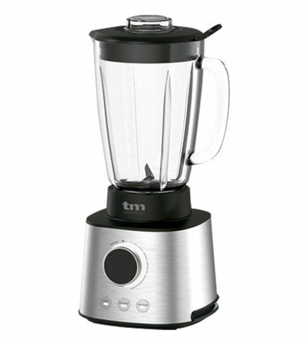 TM Electron 1500W stainless steel mixer with 1.8L bowl, compact kitchen appliance for mixing and cooking tasks