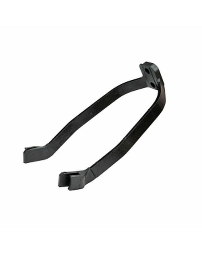 Quick Media Houder Quick Media T-20 bike mount for outdoor and urban mobility, shown on a bike in this outdoor setting.