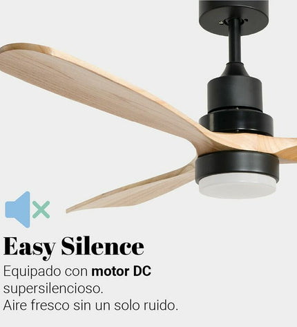 Universal Blue plafondventilator ALM 4056 3A 70W, 142 cm, for home and kitchen cooling, mounted ceiling fan.
