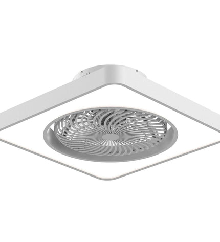Universal Blue Solano ceiling fan, blue finish, Ø 48 cm, suitable for home and kitchen cooling, portable air conditioning.