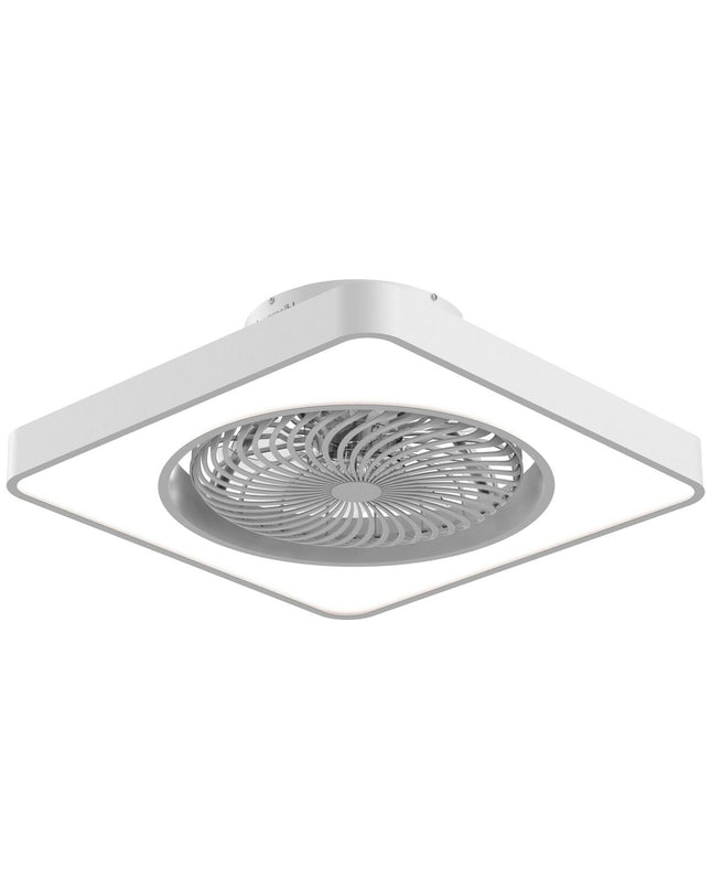 Universal Blue Solano ceiling fan, blue finish, Ø 48 cm, suitable for home and kitchen cooling, portable air conditioning.