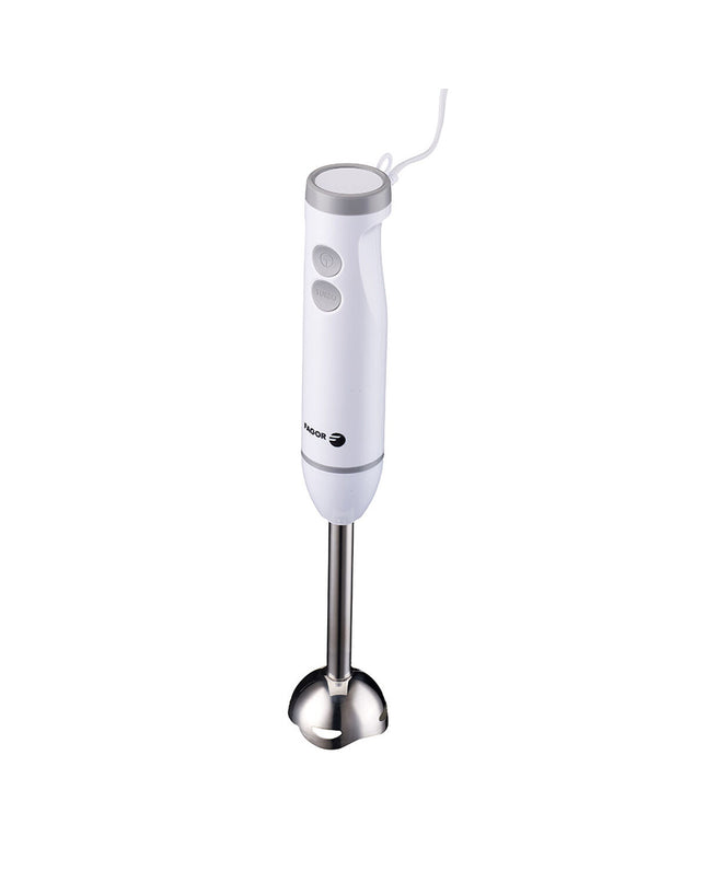 Fagor Divamix Wish 1000W hand blender with stainless steel body, designed for kitchen use and small electric appliances.