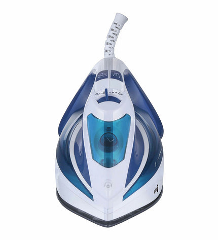 Fagor Comforta steam iron with 3000W power, compact design, and adjustable controls for effective ironing.