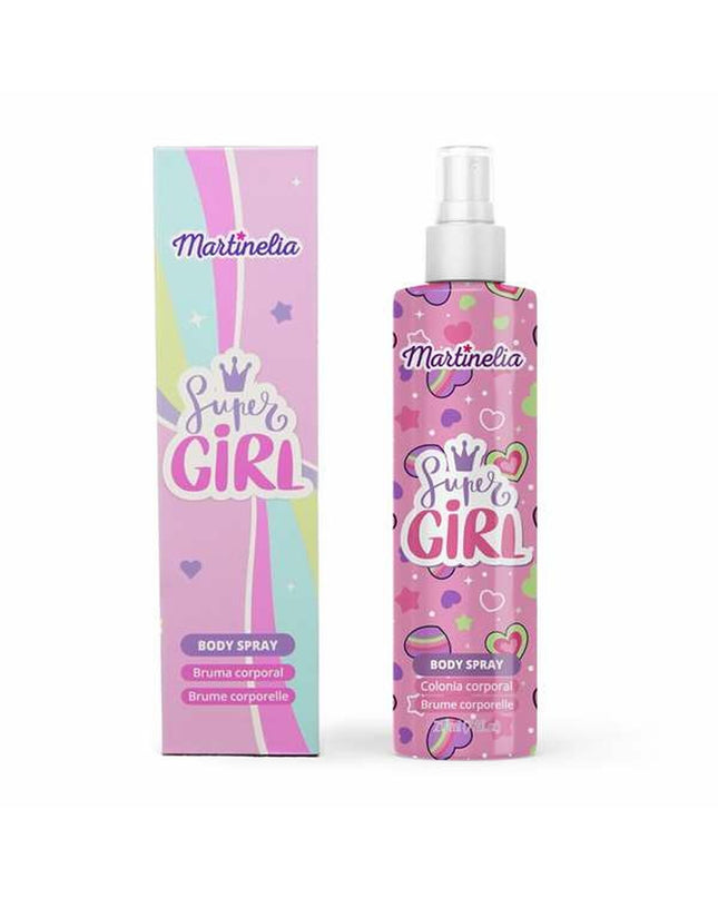 Martinelia SUPER GIRL sports and outdoor water bottle, 210 ml, featuring colorful design for fans and active use