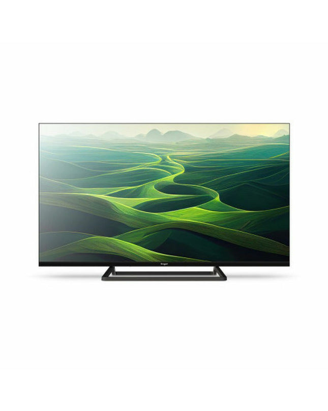 Engel 40-TDT2/C 40-inch LED TV displaying a vibrant screen with sleek black bezels, perfect for home entertainment.