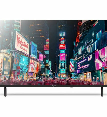 Engel LE3295QLED 32-inch HD smart TV with QLED display, sleek electronic TV for home entertainment and video viewing.