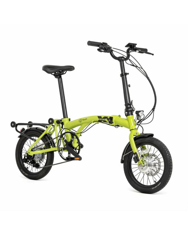 Youin BK0600Y Oxford Mustard electric bike for sport and outdoor riding, featuring sporty frame and yellow color.