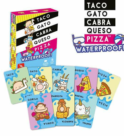 Lúdilo Gato Taco board game with colorful game pieces and box, perfect for family fun and game nights