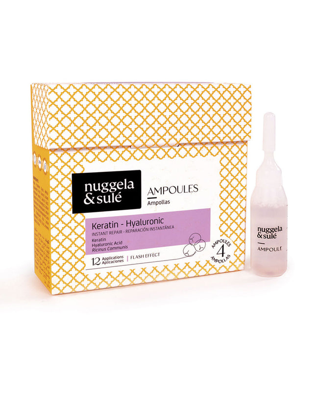 Nuggela & Sulé AMPOLLAS voedingssupplement in a clear bottle with dropper for health and personal care, vitamins, and minerals.