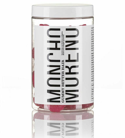 Moncho Moreno Gummy Better voedingssupplement in 270g verpakking, vitamine- en mineraalrijke gummies voor gezondheid en welzijn
