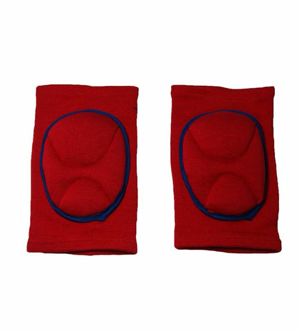 Dark red Frama 22140 volleyball knee protector for sports and outdoor volleyball, featuring padded protection for knee safety.