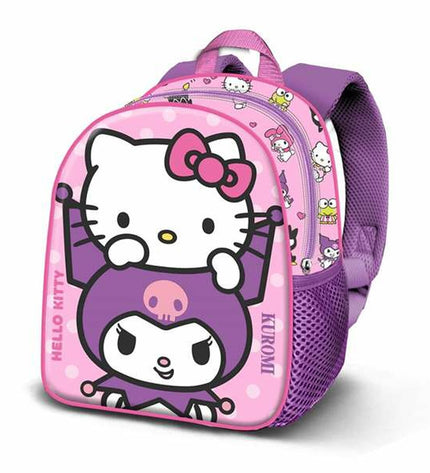 Karactermania sport and outdoor drawstring backpack featuring colorful fan-themed design and adjustable cords.