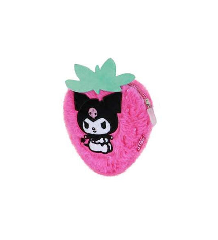 Kuromi pink wallet and cardholder with compact 13x13x4 cm design, featuring playful character details and multiple card slots.
