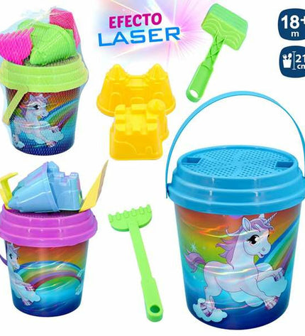 Juinsa unicorn strand speelgoedset, 21x20 cm, colorful playset for outdoor and indoor fun with playful unicorn design.