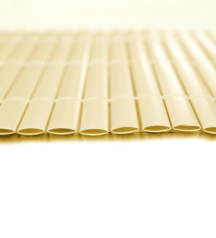 Beige PVC tuinhek from BigBuy Outdoor, 1 x 300 x 100 cm, outdoor garden decoration with a sturdy, decorative fence panel.