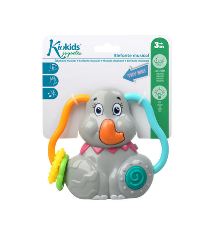 Baby rattle toy from BigBuy Kids, colorful plastic baby toy for early development and sensory play.