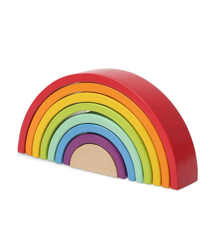 Colorful BigBuy Kids stacking blocks toy with 8 pieces, designed for young children’s play and developmental fun.