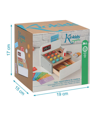 BigBuy Fun Speelgoedsupermarkt toy set with pretend groceries and shopping cart for kids' imaginative play.