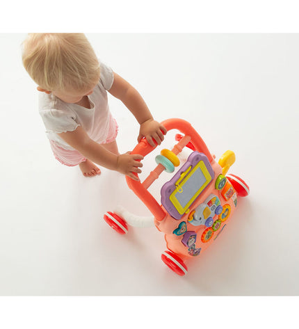Colorful Loopauto toy by BigBuy Fun, designed for outdoor play and sports, featuring bright pink accents and durable construction.