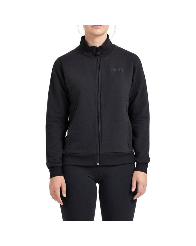 Men's John Smith black sport jacket from the sport and outdoor clothing collection with a sleek, fitted design and sporty details.