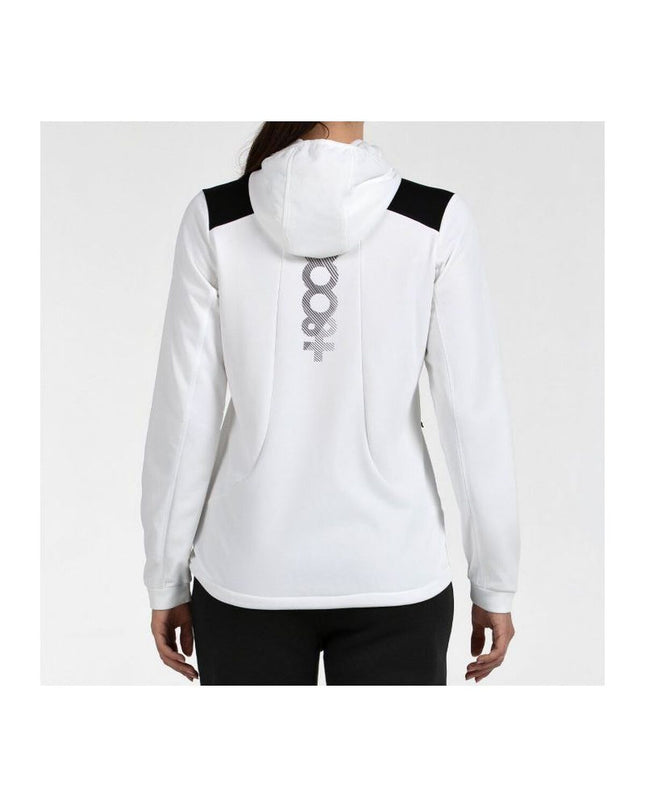 Women's +8000 Sportjack for outdoor activities, lightweight white jacket suitable for camping and hiking.