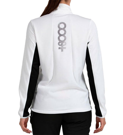 Women's +8000 Sportjack for outdoor activities, featuring lightweight design and water-resistant fabric for camping and hiking.