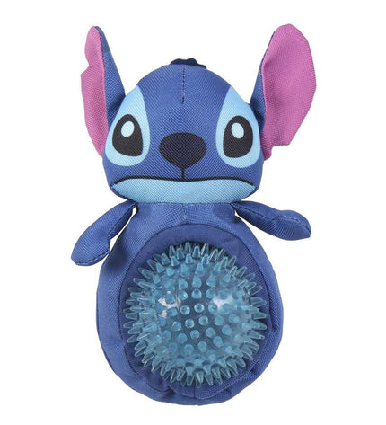 Blue Stitch dog plush toy, 13x9x24 cm, made of plastic, designed for dogs, featuring Stitch from the Disney series.