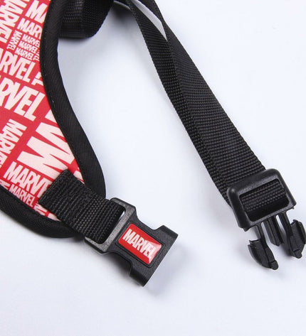 Marvel Hondentuigje in rood, omkeerbaar, maat S/M, featuring a Marvel superhero design, suitable for small to medium dogs.