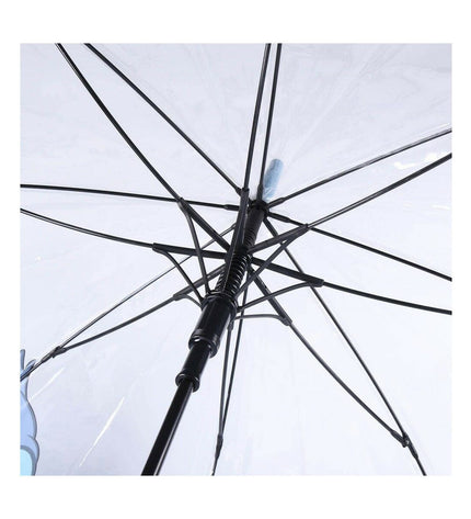 Blue Stitch Paraplu Stitch Stitch bagage umbrella with 89 cm diameter, made of 100% POE fabric, designed for travelers.