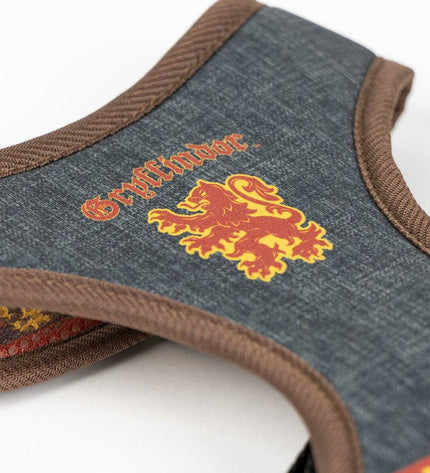 Reversible Harry Potter dog harness with magical design, suitable for small to medium dogs, made by Harry Potter brand.