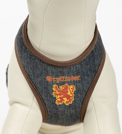 Reversible Harry Potter dog harness in medium/large size, featuring Harry Potter-themed design for dogs.