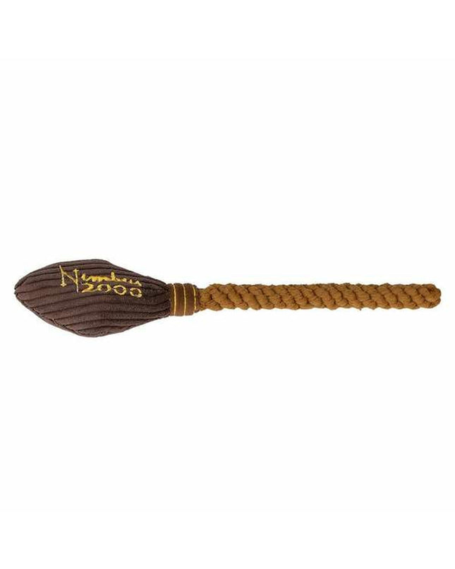 Harry Potter dog toy in brown with Harry Potter branding, measuring 6x5.5x37 cm, made for dogs and pet play.