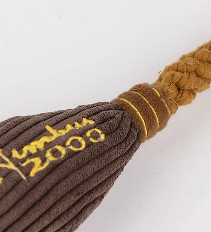 Harry Potter brown dog toy, 6x5.5x37 cm, made for dogs, featuring Harry Potter branding and designed for playful chewing.